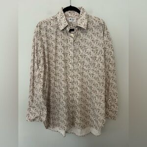 NWT Holly Shae Design Button Down Blouse